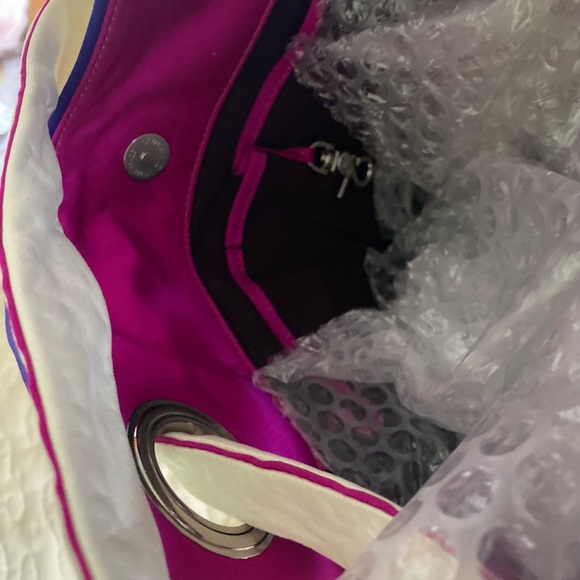 NWT KOOBA BAG. Cream very soft leather. 17H x 13W. - Picture 6 of 6